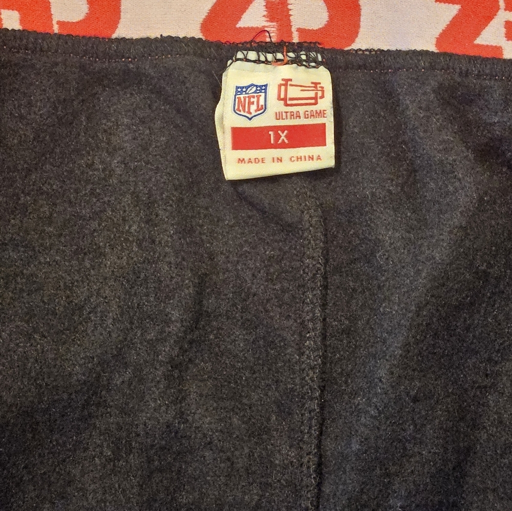 Kansas City Chiefs Ultra Game Day NFL Black Jogger Pants Sweatpants Mens Size 1X - Picture 10 of 10